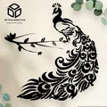 Wall Art Chim Công Oai Vệ: Vẻ Đẹp Sang Trọng In 3D - Thumbnail 3