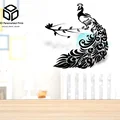 Wall Art Chim Công Oai Vệ: Vẻ Đẹp Sang Trọng In 3D - Thumbnail 6