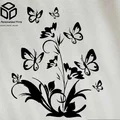 Tranh treo tường 2D Bướm & Hoa: Nâng tầm không gian - Thumbnail 4