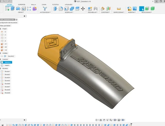 Chắn bùn trước Megamo ridon (Front Mudguard) - Image 3