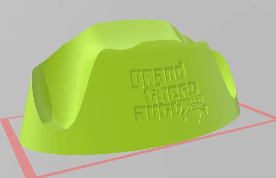 Đế dựng tay cầm PS5 DualSense với logo GTA V cực chất - Image 1