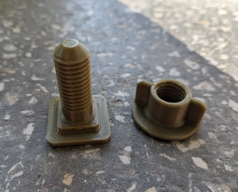 Bu lông và đai ốc bệ ngồi toilet - Image 1