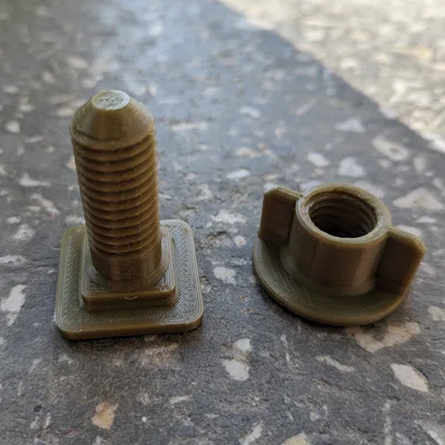 Bu lông và đai ốc bệ ngồi toilet