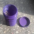 Hộp/ống đựng tăm (Toothpick case/box) in vase mode - Thumbnail 2