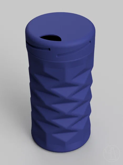 Hộp/ống đựng tăm (Toothpick case/box) in vase mode - Image 3
