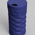 Hộp/ống đựng tăm (Toothpick case/box) in vase mode - Thumbnail 3