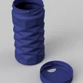 Hộp/ống đựng tăm (Toothpick case/box) in vase mode - Thumbnail 4