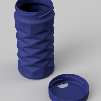 Hộp/ống đựng tăm (Toothpick case/box) in vase mode