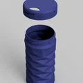 Hộp/ống đựng tăm (Toothpick case/box) in vase mode - Thumbnail 5