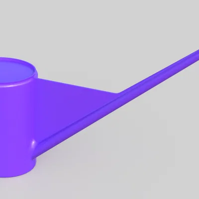 Bình tưới nước (Watering can) in vase mode