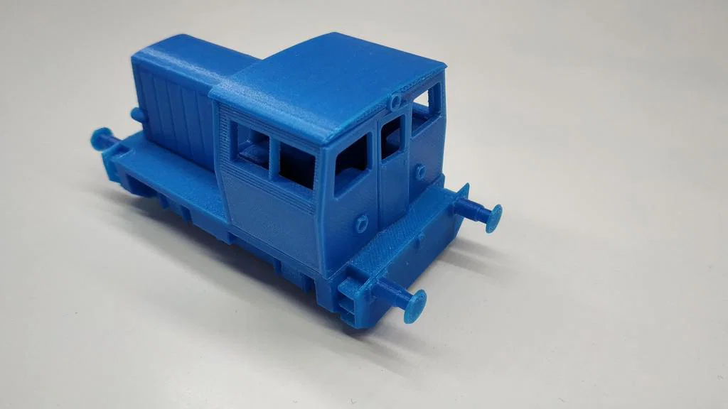 Đầu máy dồn toa ČD Class 700 (piggy) – model in 3D - Image 2