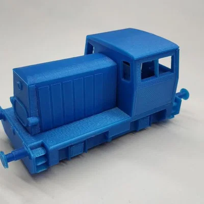 Đầu máy dồn toa ČD Class 700 (piggy) – model in 3D