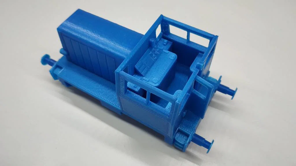 Đầu máy dồn toa ČD Class 700 (piggy) – model in 3D - Image 6