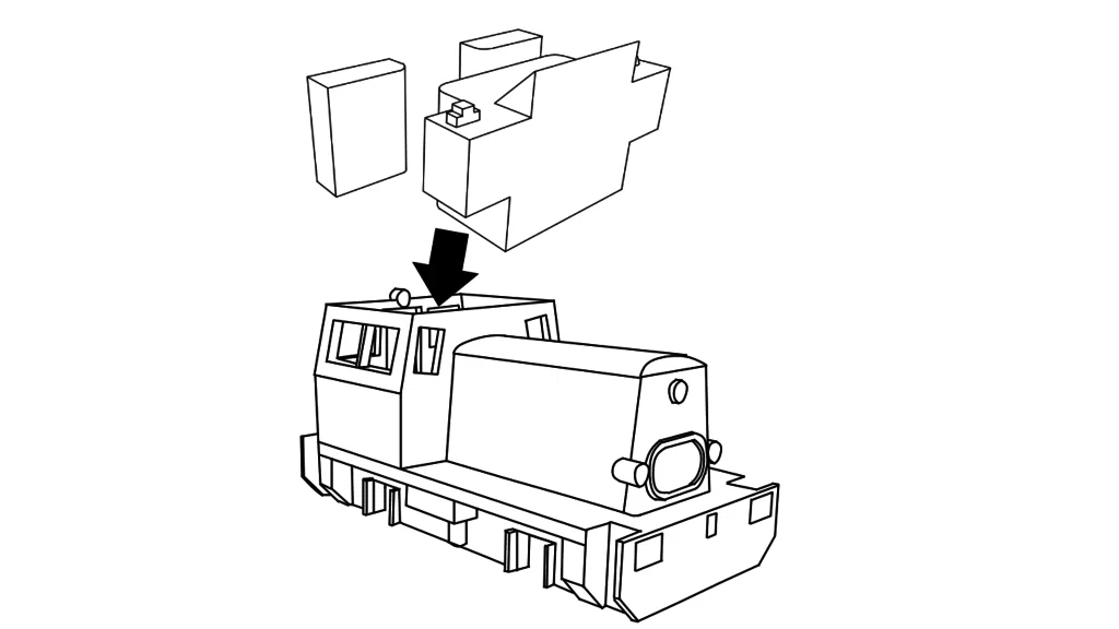 Đầu máy dồn toa ČD Class 700 (piggy) – model in 3D - Image 8