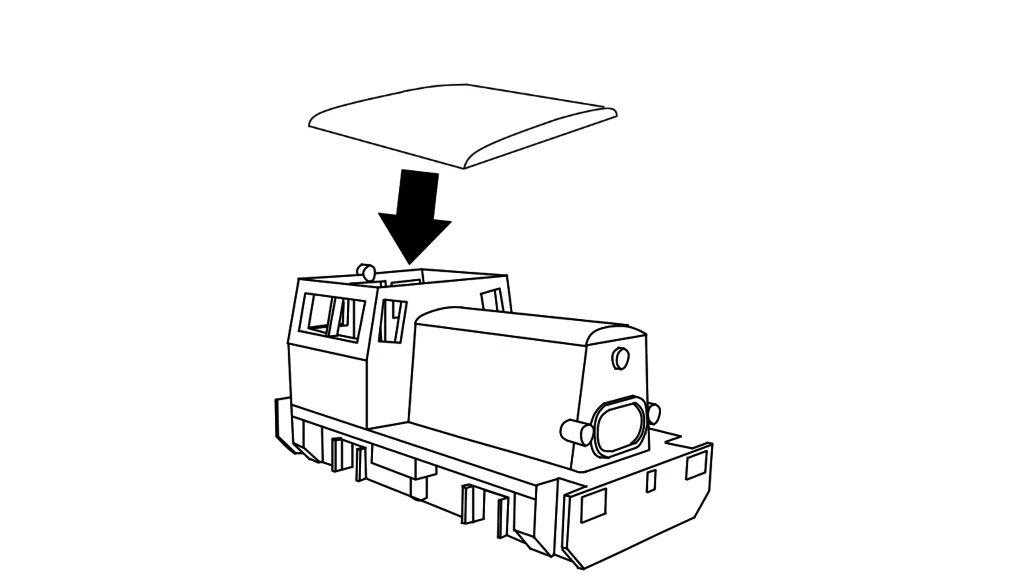 Đầu máy dồn toa ČD Class 700 (piggy) – model in 3D - Image 10