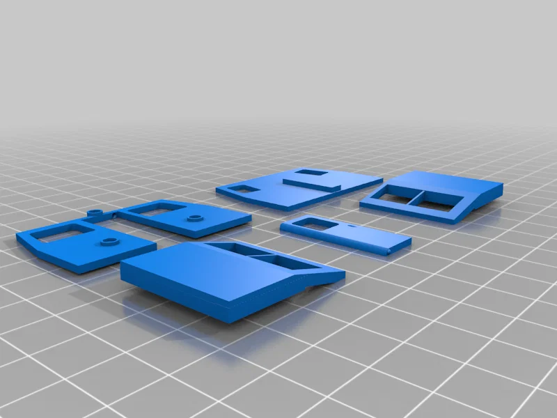 Đầu máy dồn toa ČD Class 700 (piggy) – model in 3D - Image 13