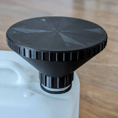 Phễu vặn ren cho canister kèm nắp