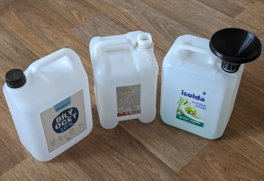 Phễu vặn ren cho canister kèm nắp - Image 5