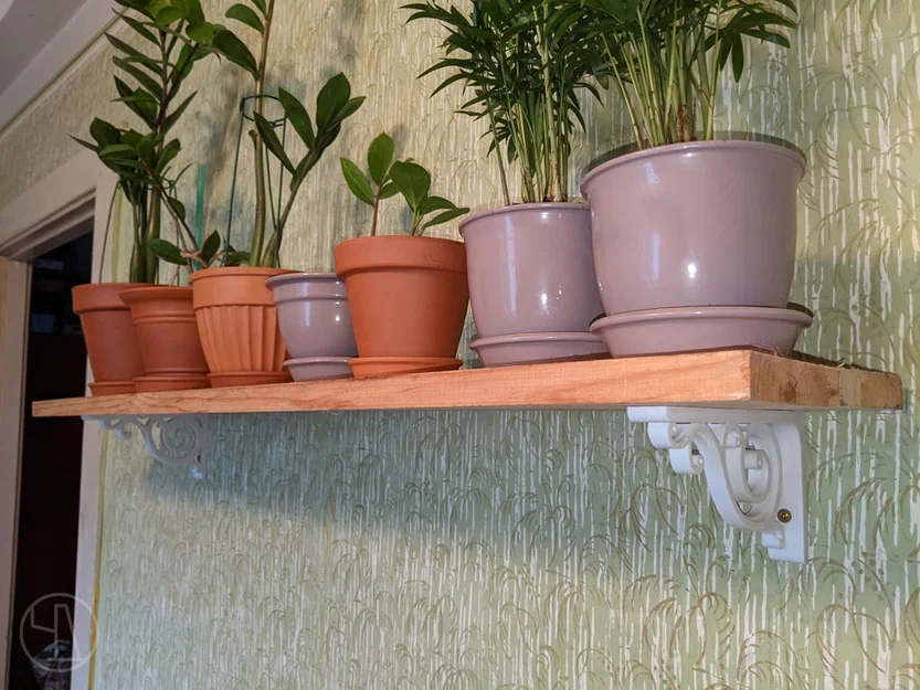 Ke đỡ kệ treo tường phong cách cổ điển - Tự in 3D tại nhà - Image 2