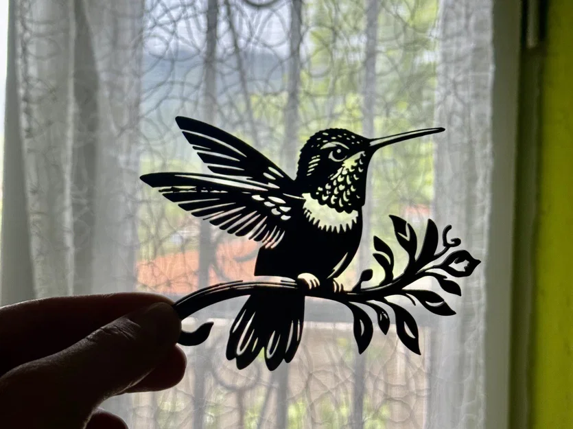 Tranh Treo Tường Chim Ruồi - Nam Châm - Image 1