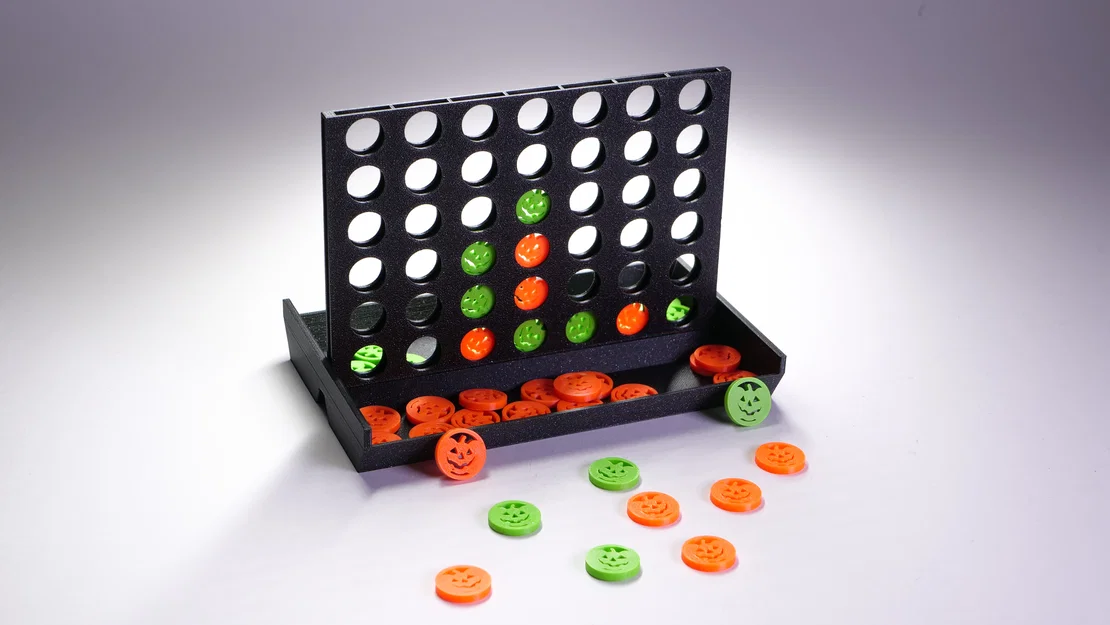 Connect 4 - Board game (Chủ đề Halloween) - Image 1