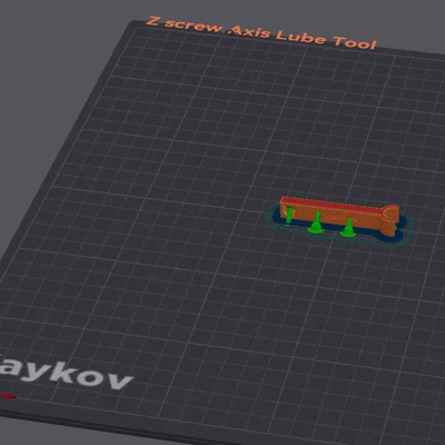 Dụng cụ tra dầu trục vít Z (Z screw Axis Lube Tool) cho máy in 3D