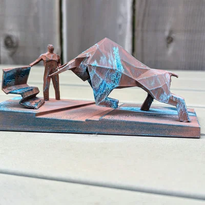Mô hình Atreides Bull Split (tượng bò low-poly) - Hướng dẫn in 3D