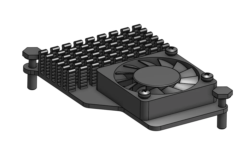 Bộ tản nhiệt chủ động (Active Cooler) cho Raspberry Pi - Image 1