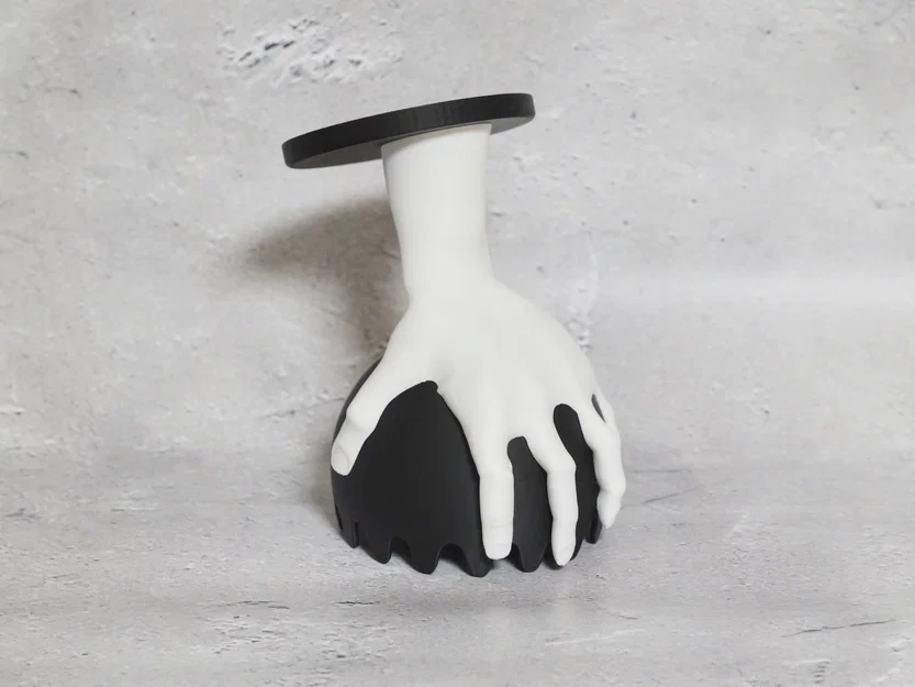 Mô hình trang trí Hand bowl holder (Bàn tay giữ bát) in 3D độc đáo - Image 2
