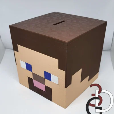 Heo đất Minecraft Steve (Minecraft Steve piggy bank)