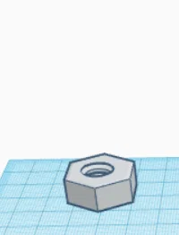 Bộ ốc vít và đai ốc (Screw and Nut) - File in 3D cơ bản - Image 3