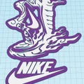 Mô hình trang trí treo tường logo Nike ấn tượng cho sneakerhead - Thumbnail 2