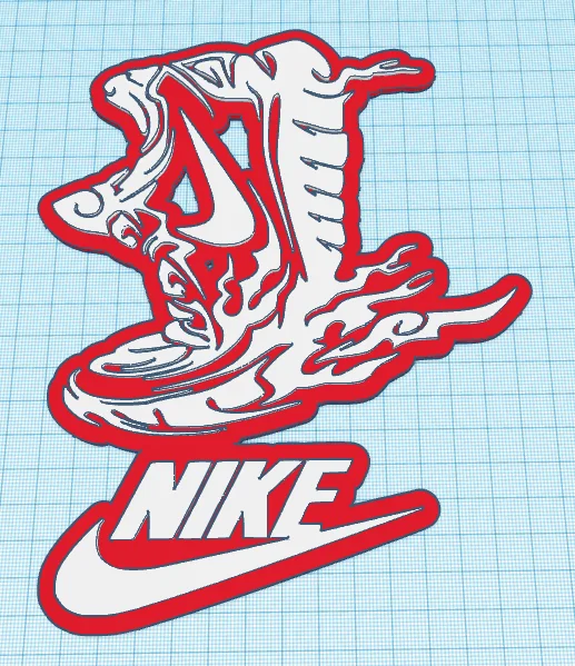 Mô hình trang trí treo tường logo Nike ấn tượng cho sneakerhead - Image 4