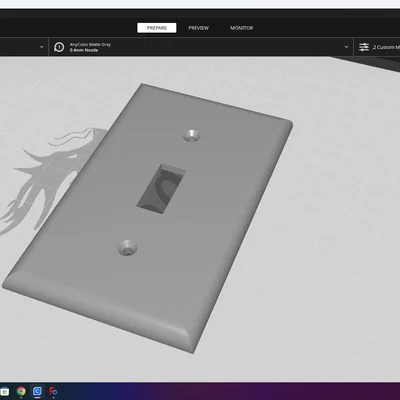 Mặt che công tắc đèn (Light Switch Cover)
