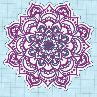 Mẫu tranh treo tường nghệ thuật Mandala trang trí 3D tinh xảo