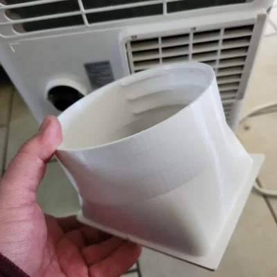 Đầu chuyển đổi ống thoát khí 3D cho máy lạnh Arctic King