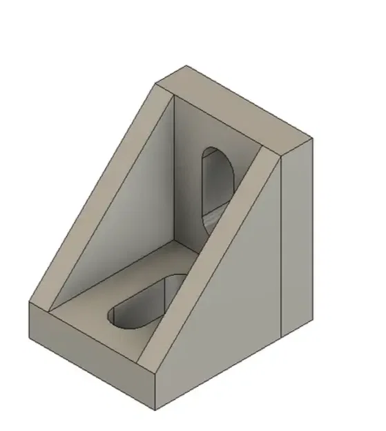 Ke Góc Vuông Nối Thanh Nhôm Định Hình 20x20 mm Cho Máy In 3D - Image 1