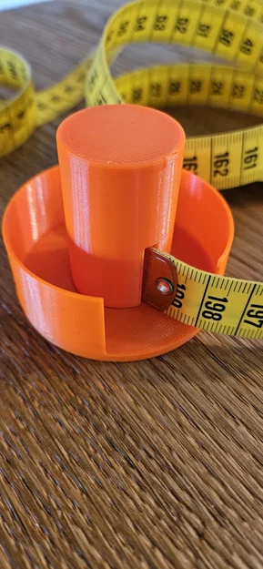 Dụng cụ cuộn thước dây may vá (Tape measure reel) – Nähen Massbandaufroller - Image 3