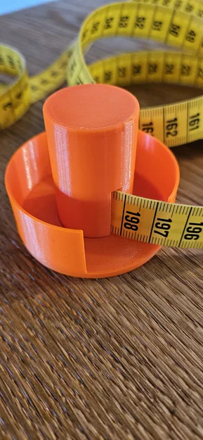 Dụng cụ cuộn thước dây may vá (Tape measure reel) – Nähen Massbandaufroller - Image 4