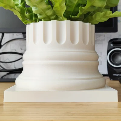 Chậu trồng cây cột cổ đại – thiết kế Vase Mode