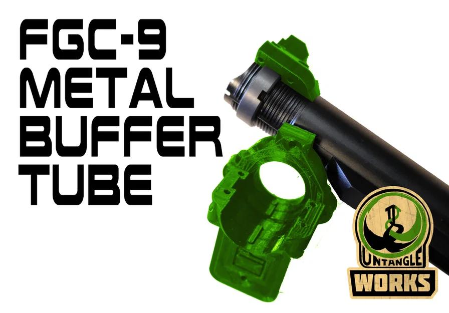 FGC-9 MKI/MKII UNW Metal Buffer Tube – Mount lắp buffer tube kim loại - Image 1