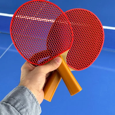 Vợt Bóng Bàn In 3D Thiết Kế Tổ Ong Silenciosa Độc Đáo