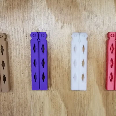 Mô hình dao bướm Print-in-Place cực chất cho máy in 3D