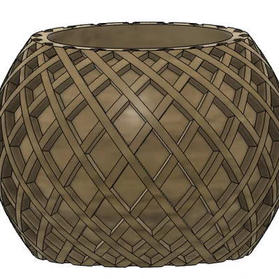 Chậu cây cảnh hình học 3D độc đáo cho không gian sống hiện đại