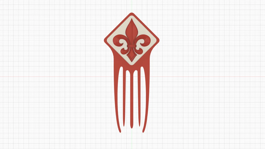 Kẹp Tóc (Hair Pin) Trang Trí Hoa Lily Pháp (French Lily) - Image 2