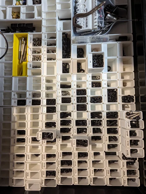 Hộp Gridfinity Half Boxes dài tới 6 grids, cao tới 6u - Image 6