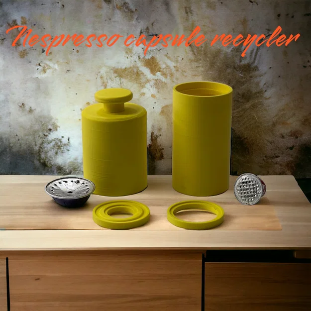 Bộ dụng cụ tái chế viên nén Nespresso (Nespresso capsule recycler) - Image 1