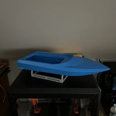 Chân đế trưng bày mô hình tàu Ragnarok Jet Boat - Tự in 3D