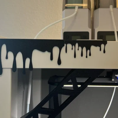 Drippy Shelf: Phụ kiện trang trí cạnh bàn 3D độc đáo