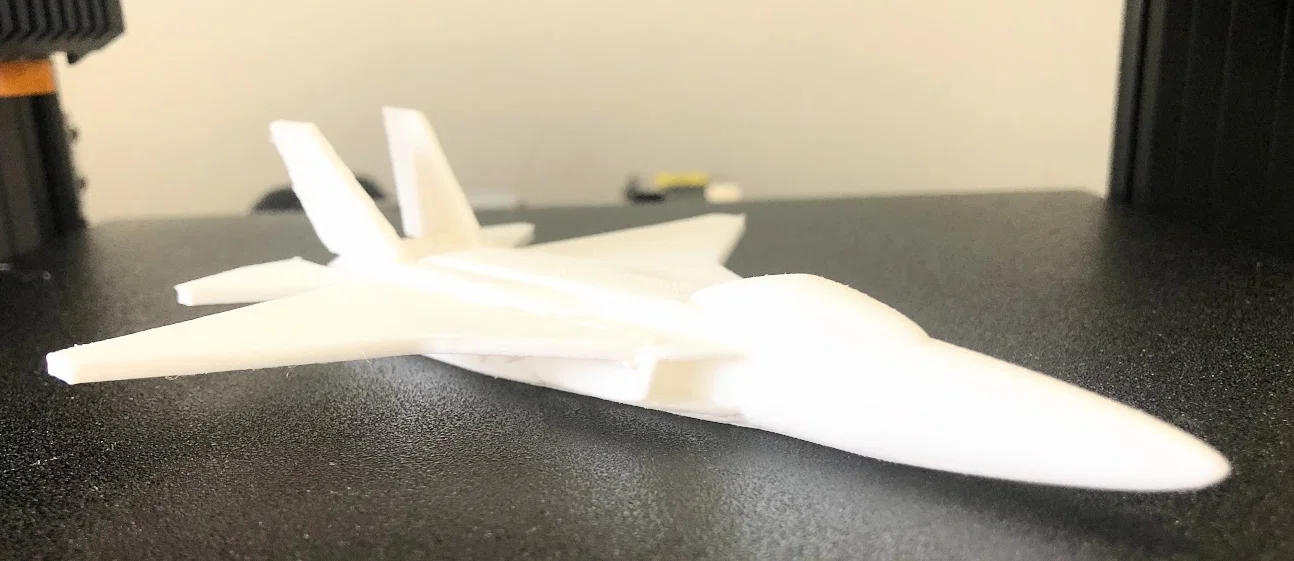 Mô hình máy bay chiến đấu phản lực Fictional Jet 3D - Image 1